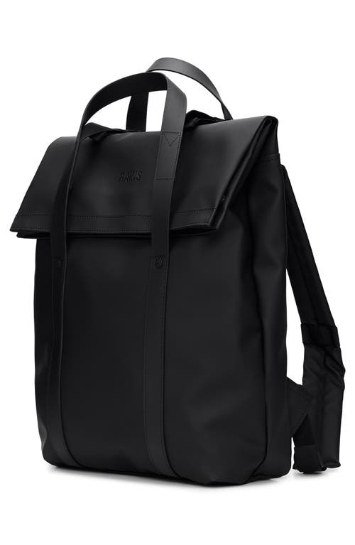Rains 2 Way Tote Backpack In Black