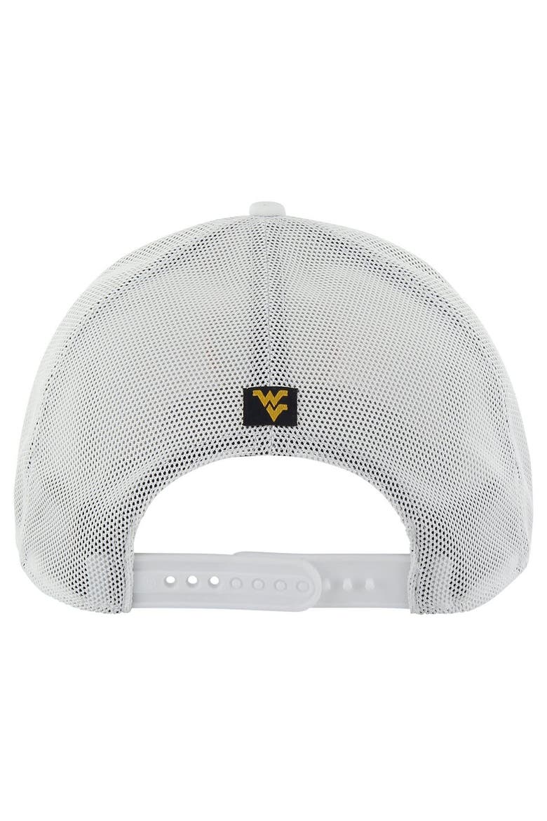 Men's '47 White West Virginia Mountaineers Fairway Trucker Adjustable Hat, Alternate, color, White