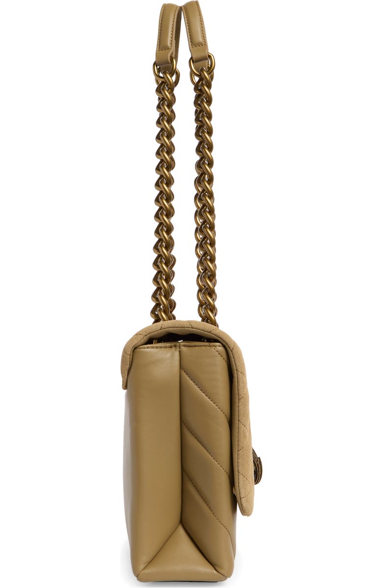 Kurt Geiger London Large Kensington Shoulder Bag, Alternate, color, Taupe