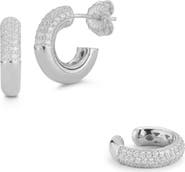 GLAZE JEWELRY Set of 2 Sterling Silver Earrings