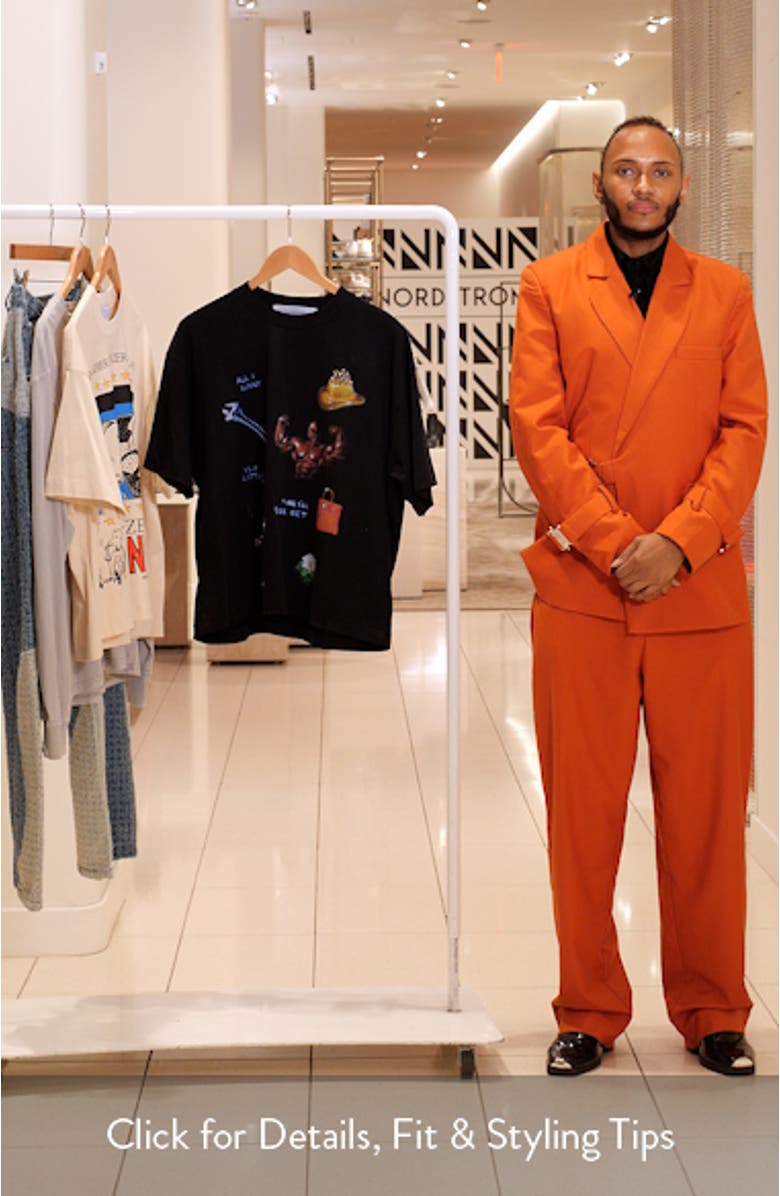 Objects of Desire Oversize Graphic T-Shirt, sales video thumbnail