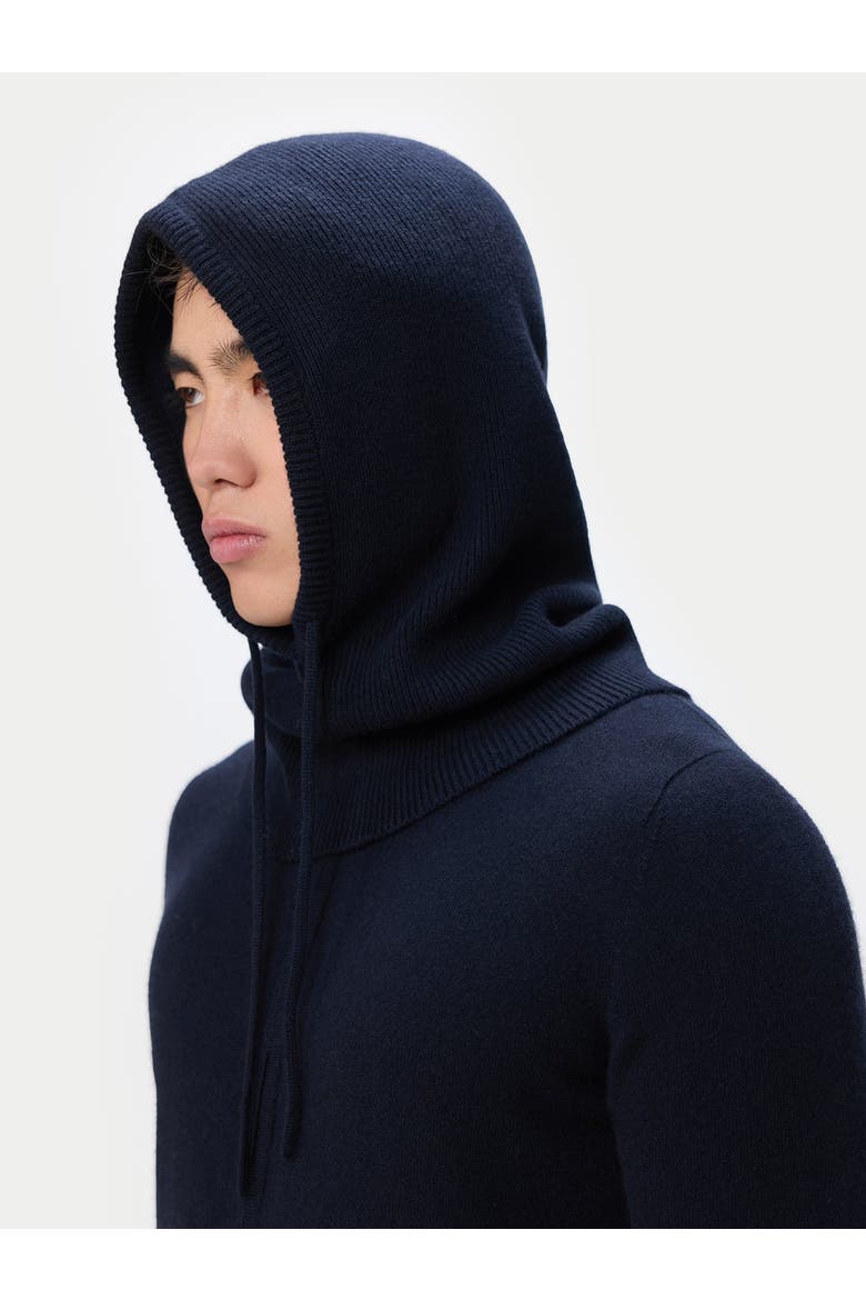 Essential Cashmere Balaclava, Alternate, color, navy blazer