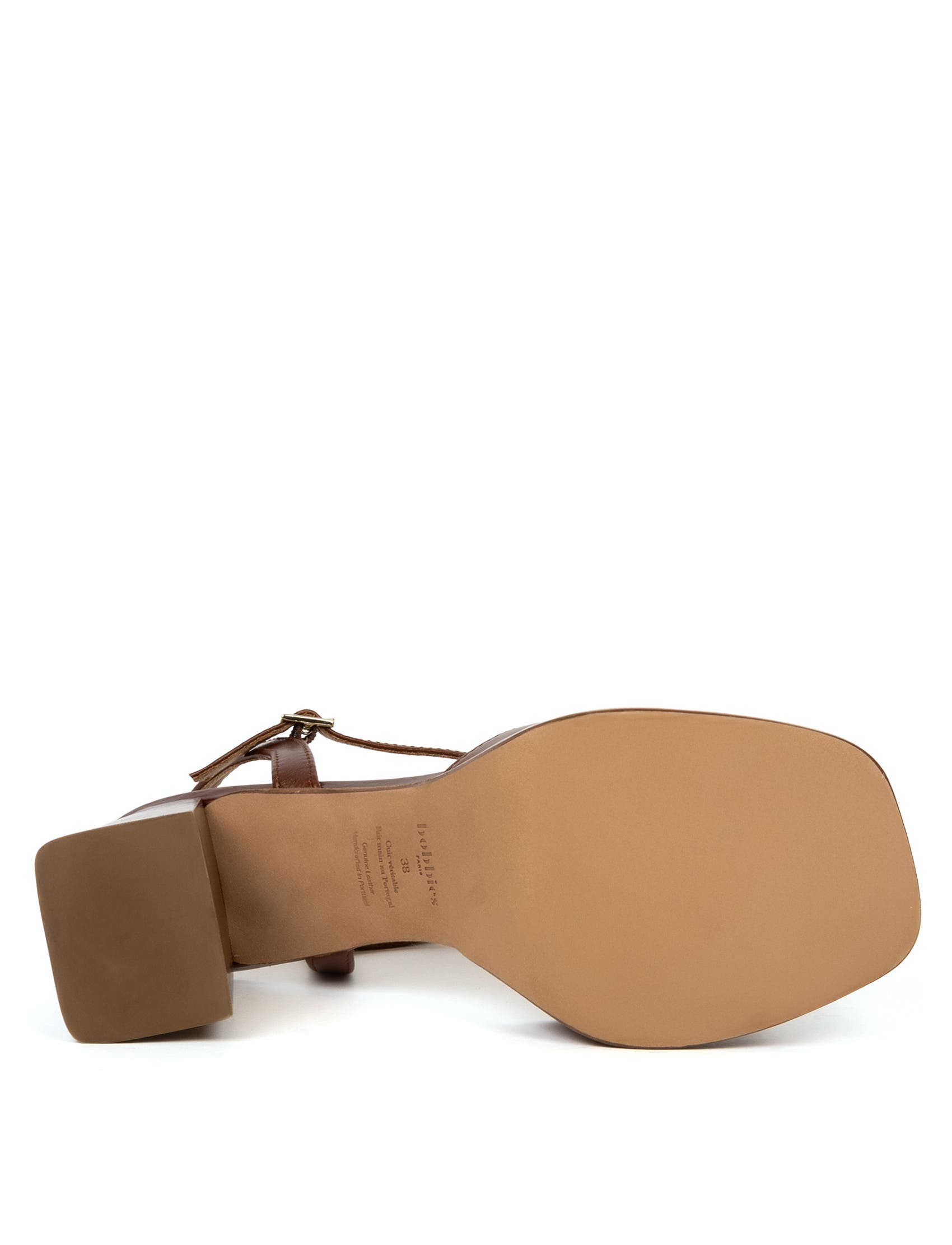 Lenka Heeled Sandals, Alternate, color, Chestnut