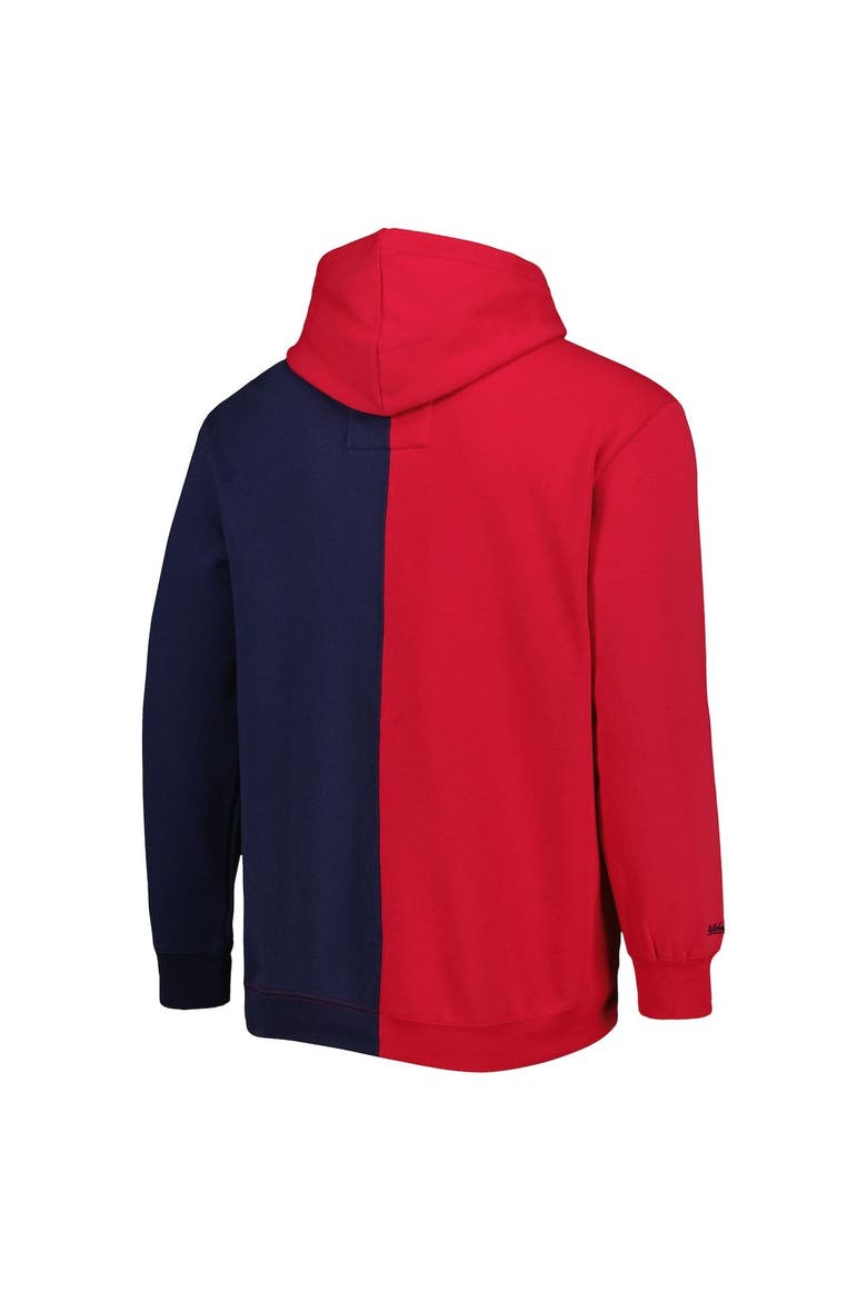 Men's Mitchell & Ness Red/Navy St. Louis Cardinals Fleece Full-Zip Hoodie, Alternate, color, Red