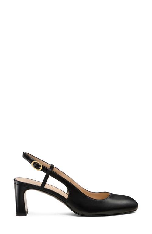 Stuart Weitzman Babette Slingback Pump In Black