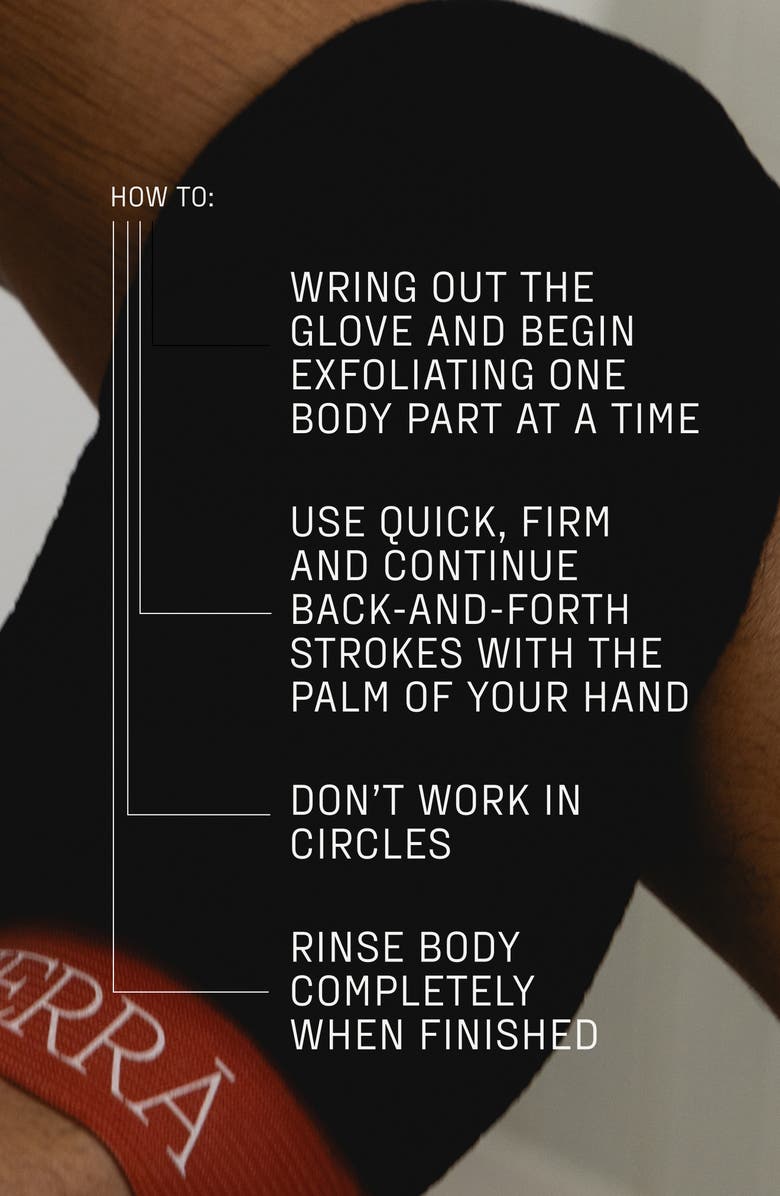 NERRĀ Exfoliating Body Glove Set (Nordstrom Exclusive) $28 Value, Alternate, color, 