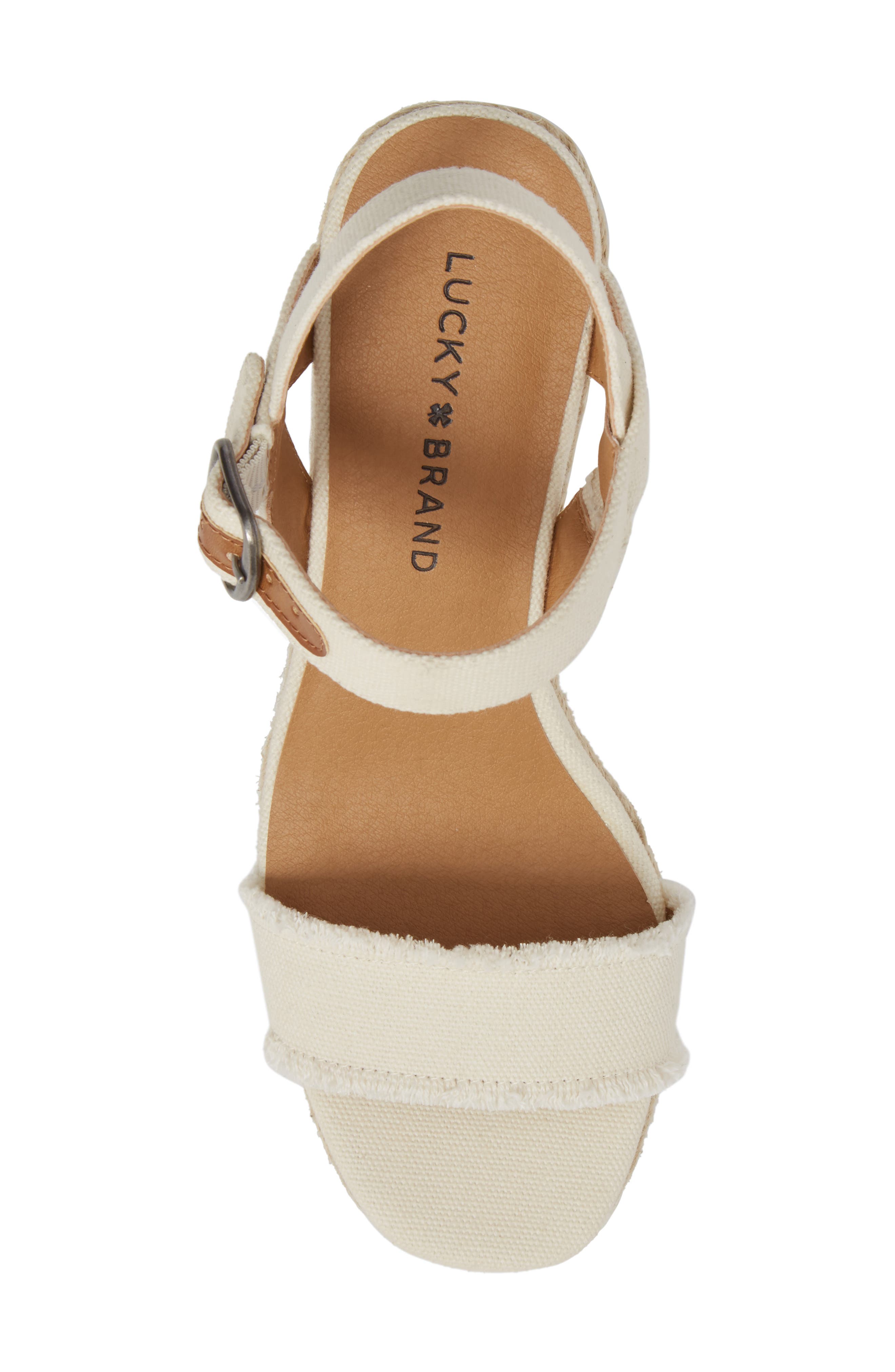 Marceline Squared Toe Wedge Sandal, Alternate, color, MILK LEATHER