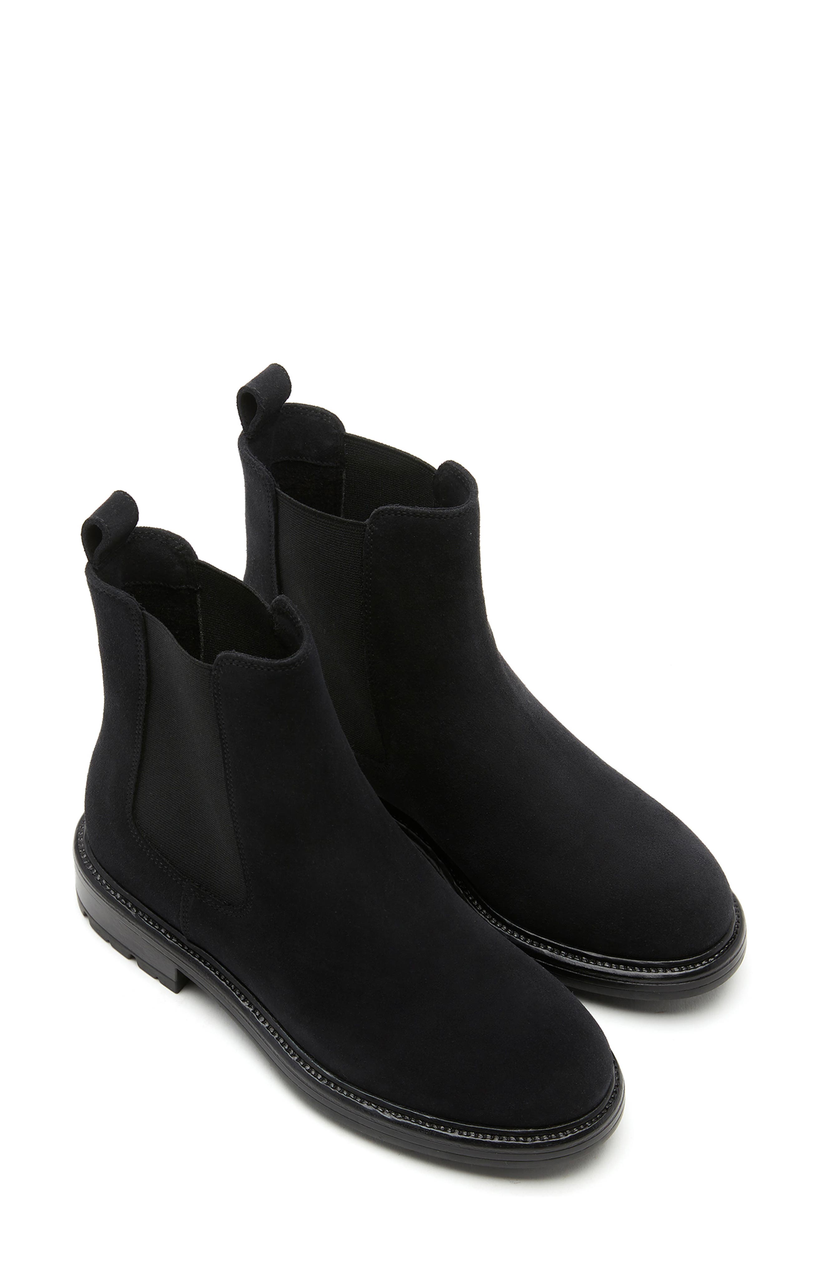 La Canadienne Wade Waterproof Chelsea Boot, Alternate, color, Black