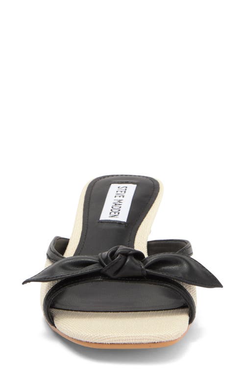 Shop Steve Madden Calix Mule Sandal In Bone Multi