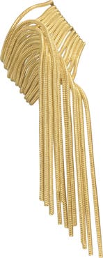 Adornia Multi Strand Textured Chain Bracelet