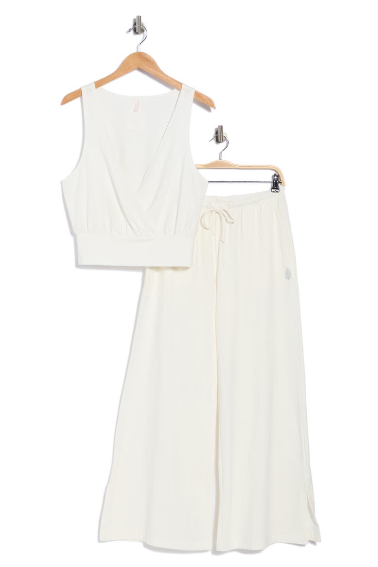 Hot Shot V Neck Set, Main, color, IVORY