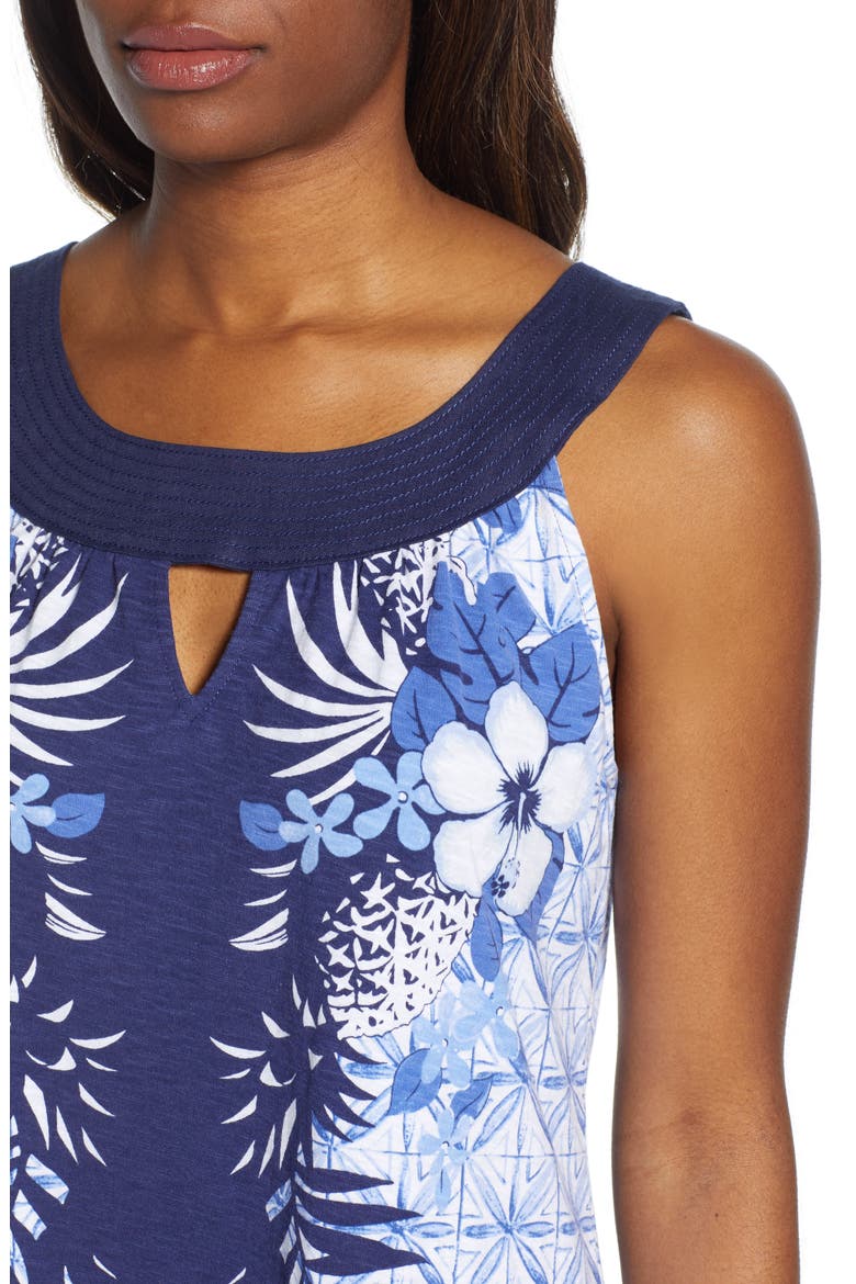 Estrella Azzurra Shift Dress, Alternate, color, BLUE VAULT