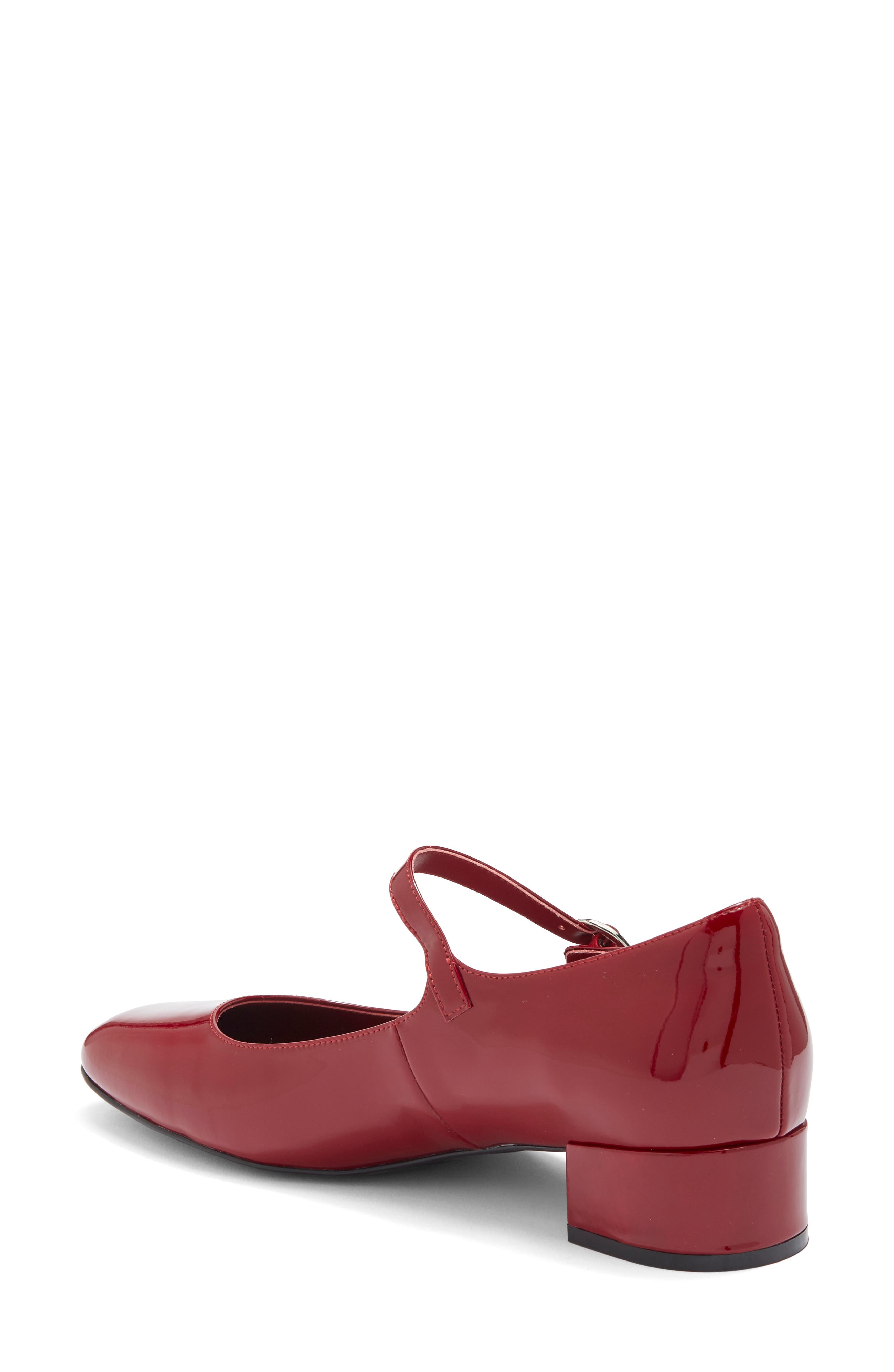 Top Tier Mary Jane Pump, Alternate, color, CHERRY RED PATENT