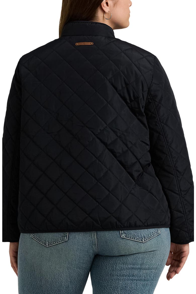 Quilted Recycled Polyester Jacket, Alternate, color, DARK NAVY