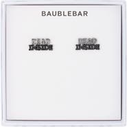 BaubleBar Dead Inside Stud Earrings