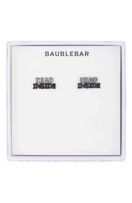 Dead Inside Stud Earrings