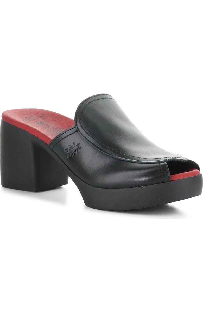 Fly London Flae Platform Sandal, Main, color, Black