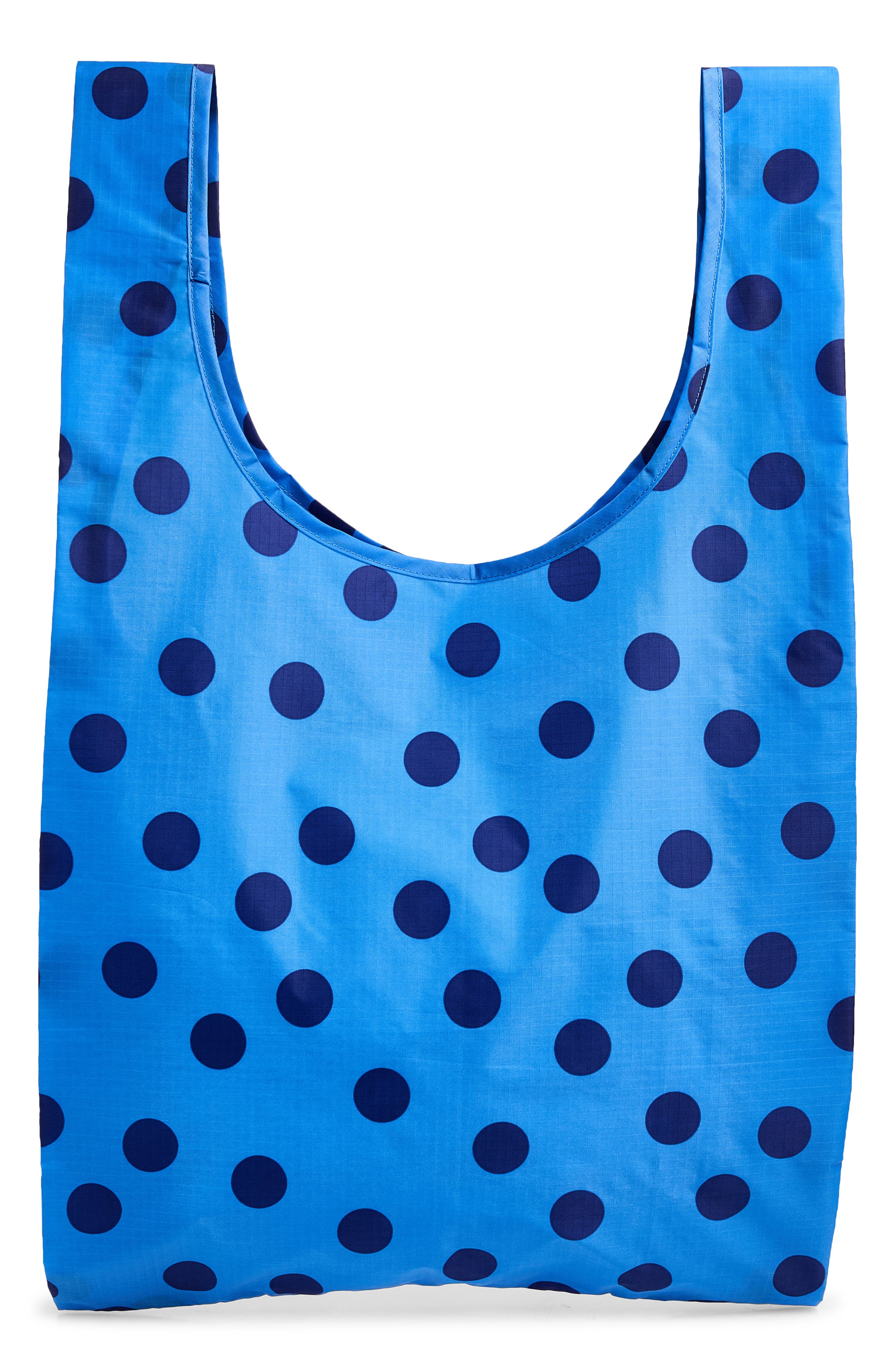 Standard Baggu Bag, Main, color, BLUE POLKA DOT
