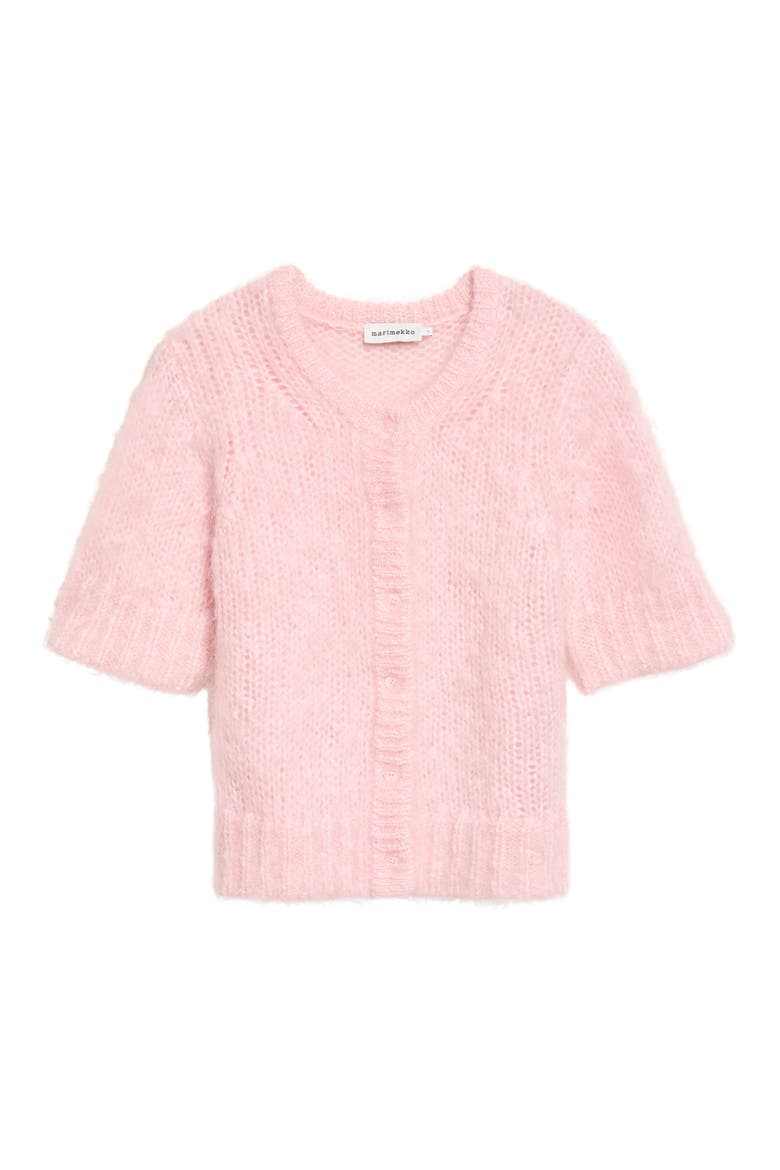 Sanasto Knit Cardigan, Alternate, color, LIGHT PINK