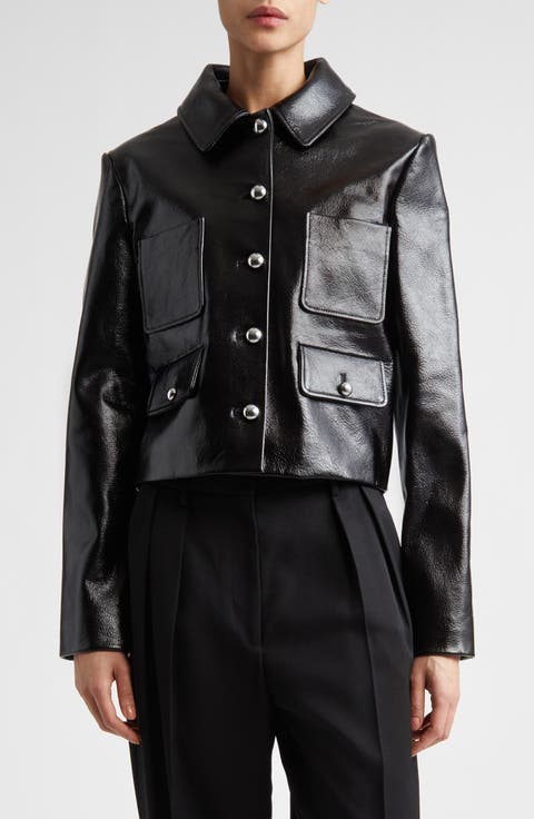 Astley Lambskin Leather Jacket