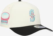 New Era Men's New Era Cream Seattle Mariners Stadium Chrome 9FORTY A-Frame Adjustable Hat