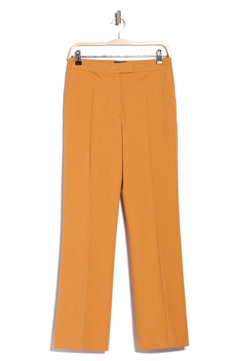 Tailored High Waist Trousers, Main, color, SAFFRON