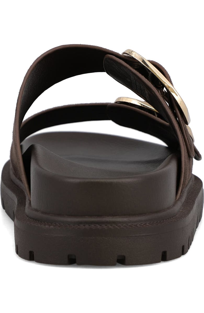 MIA Alttar Slide Sandal, Alternate, color, Chocolate