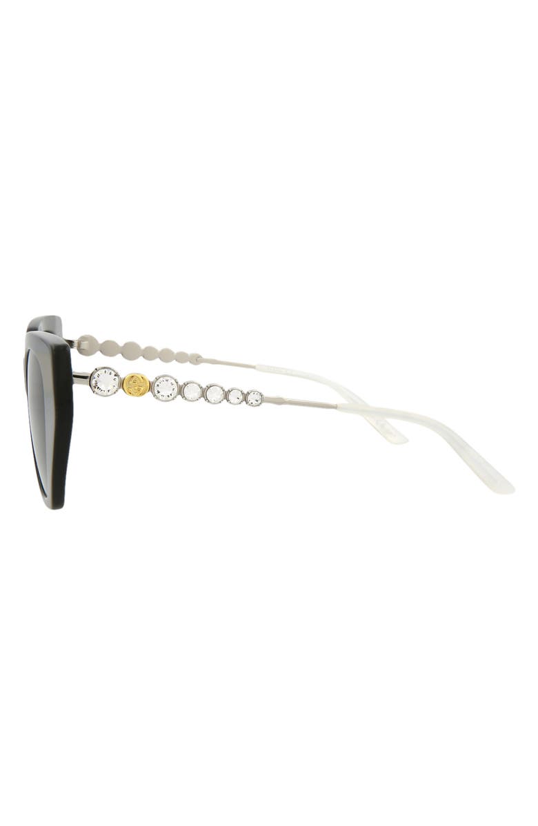 Gucci 53mm Cat Eye Sunglasses, Alternate, color,