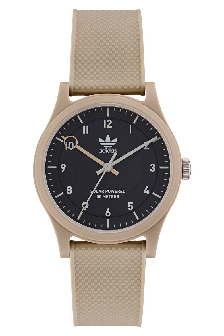 Project One Bio-Resin Strap Watch, 39mm, Main, color, TAN/ BLACK/ TAN