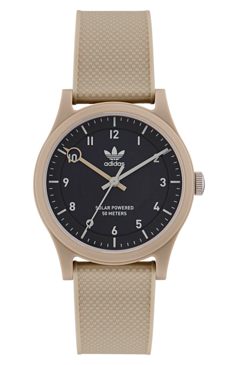 adidas Project One Bio-Resin Strap Watch, 39mm, Main, color, 