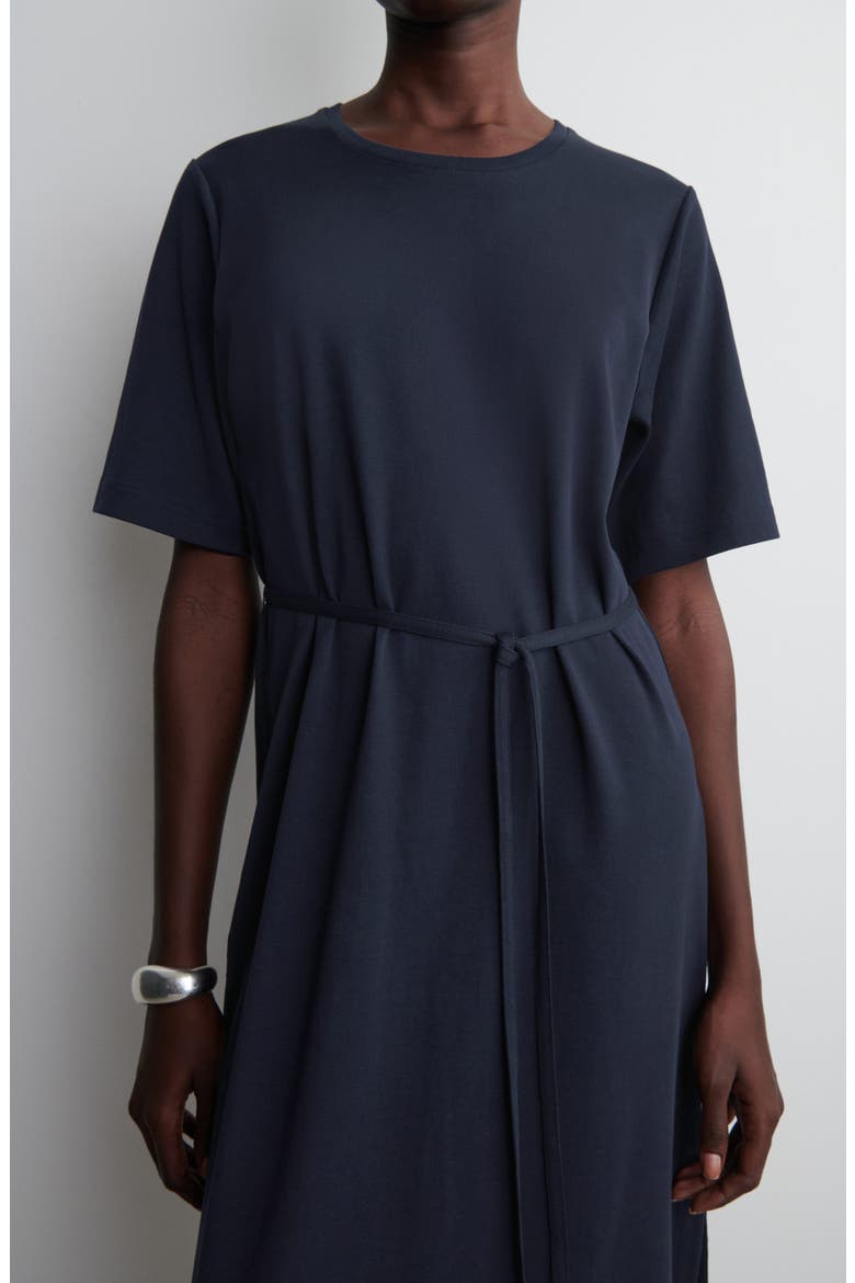 belted midi shirt dress cos BELTED MIDI SHIRT DRESS