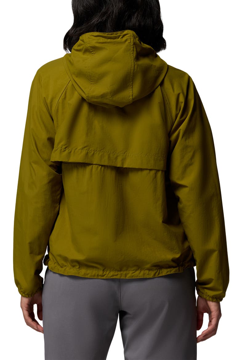 Spire Valley Water Repellent Windbreaker, Alternate, color, MOSSY GREEN