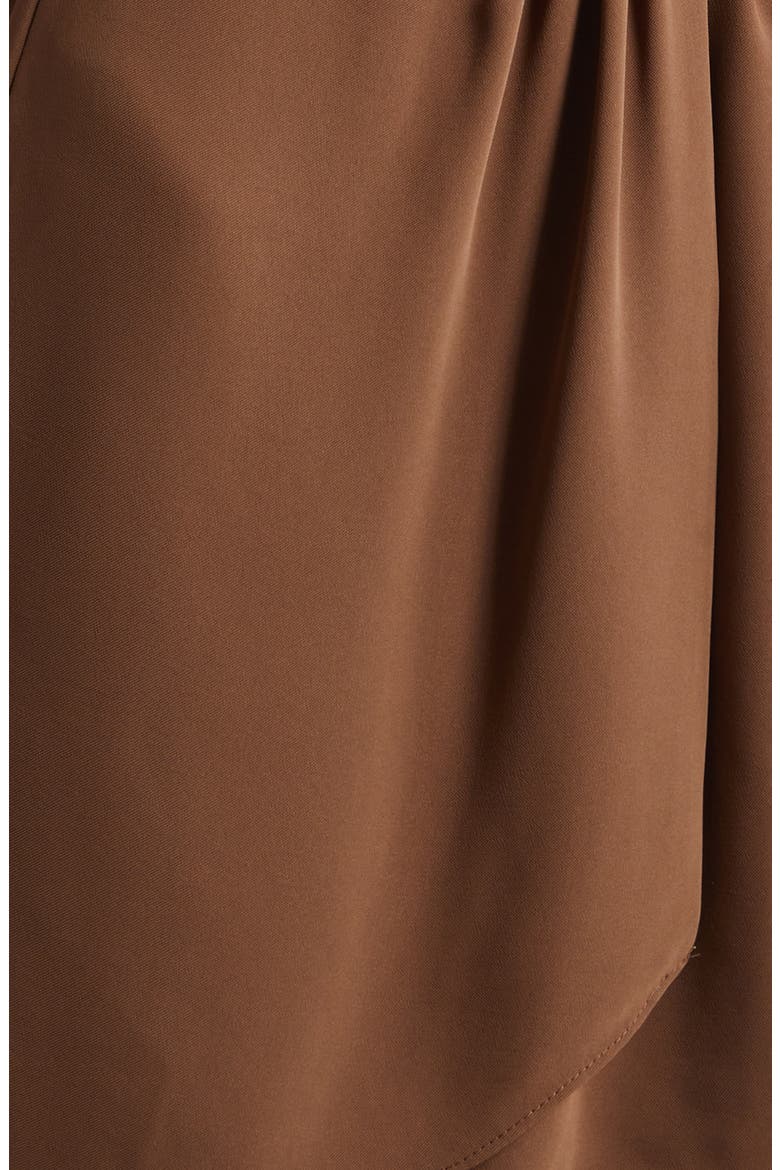 Norah Long Sleeve Shirtdress, Alternate, color, SEPIA