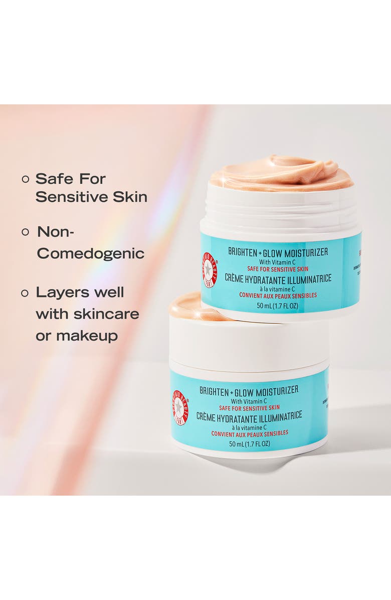 First Aid Beauty Brighten + Glow Moisturizer with Vitamin C, Alternate, color,
