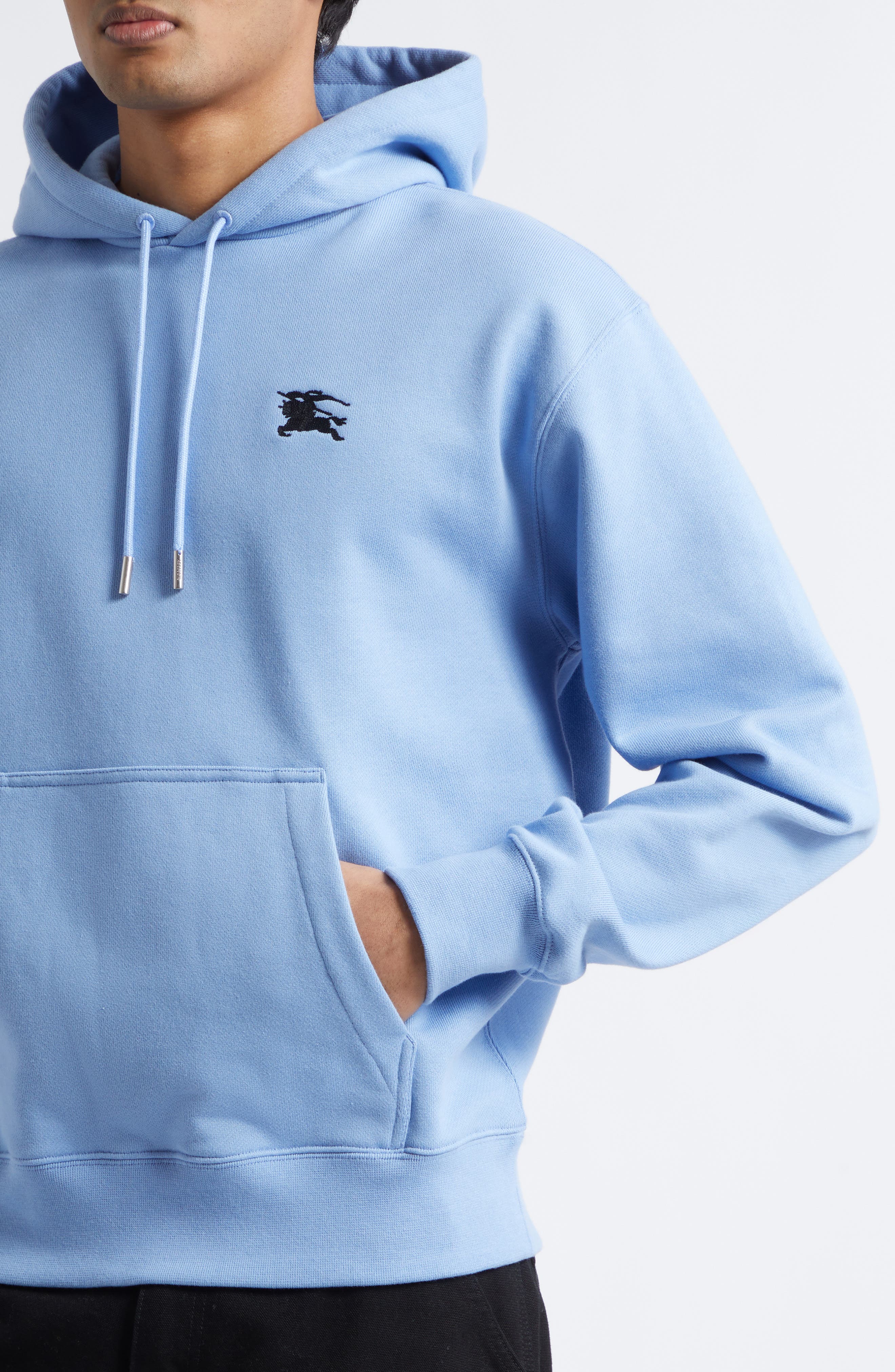 Burberry Reilly EKD Stamp French Terry Hoodie (Men) | Nordstrom