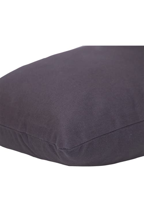 Parkland Collection Oblong Throw Pillow In Gray