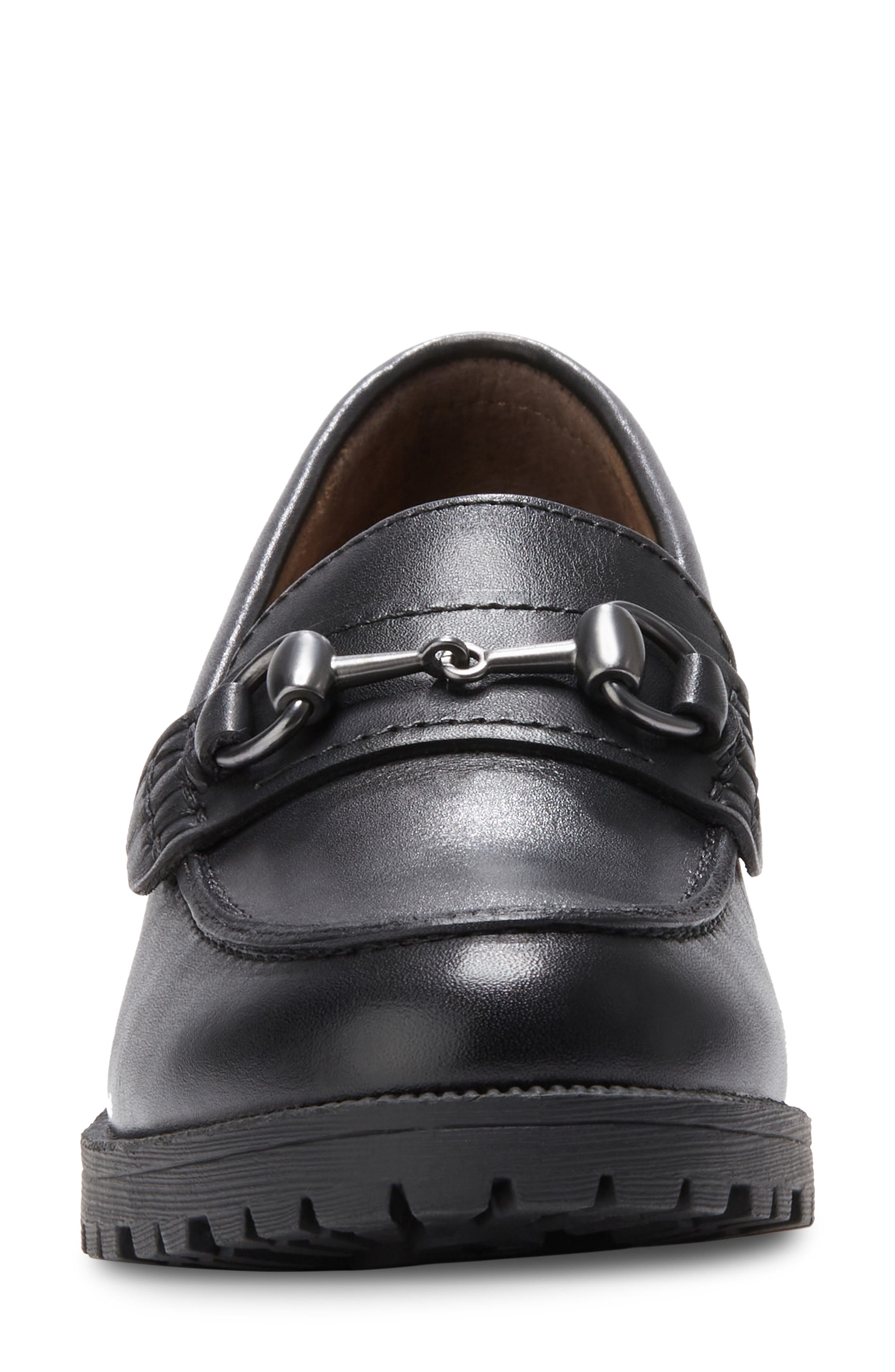 Eastland Gwen Platform Loafer, Alternate, color, Black