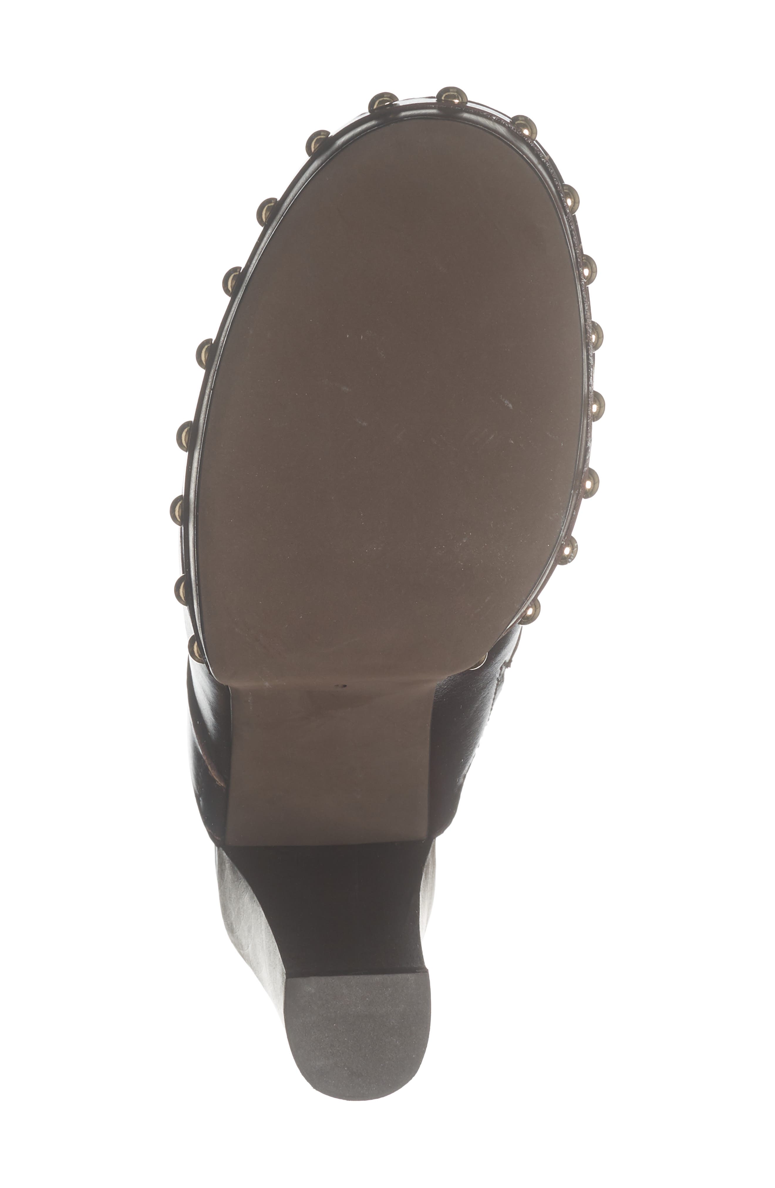 Jeffrey Campbell Confident Platform Mule, Alternate, color, Coffee Gold