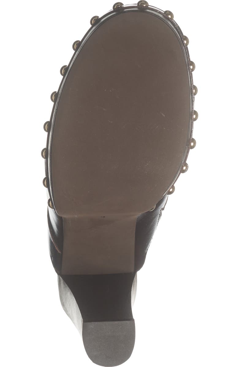 Jeffrey Campbell Confident Platform Mule, Alternate, color, Coffee Gold