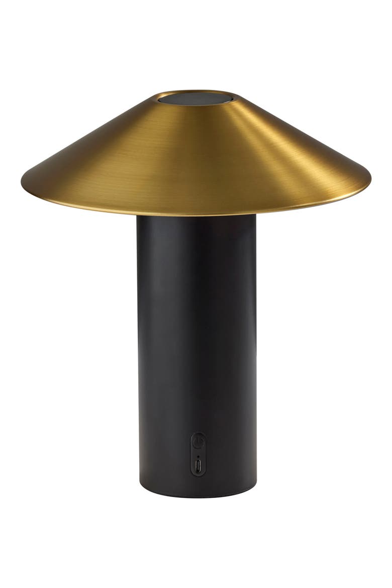 Pina LED Cordless Table Lamp, Main, color, BLACK