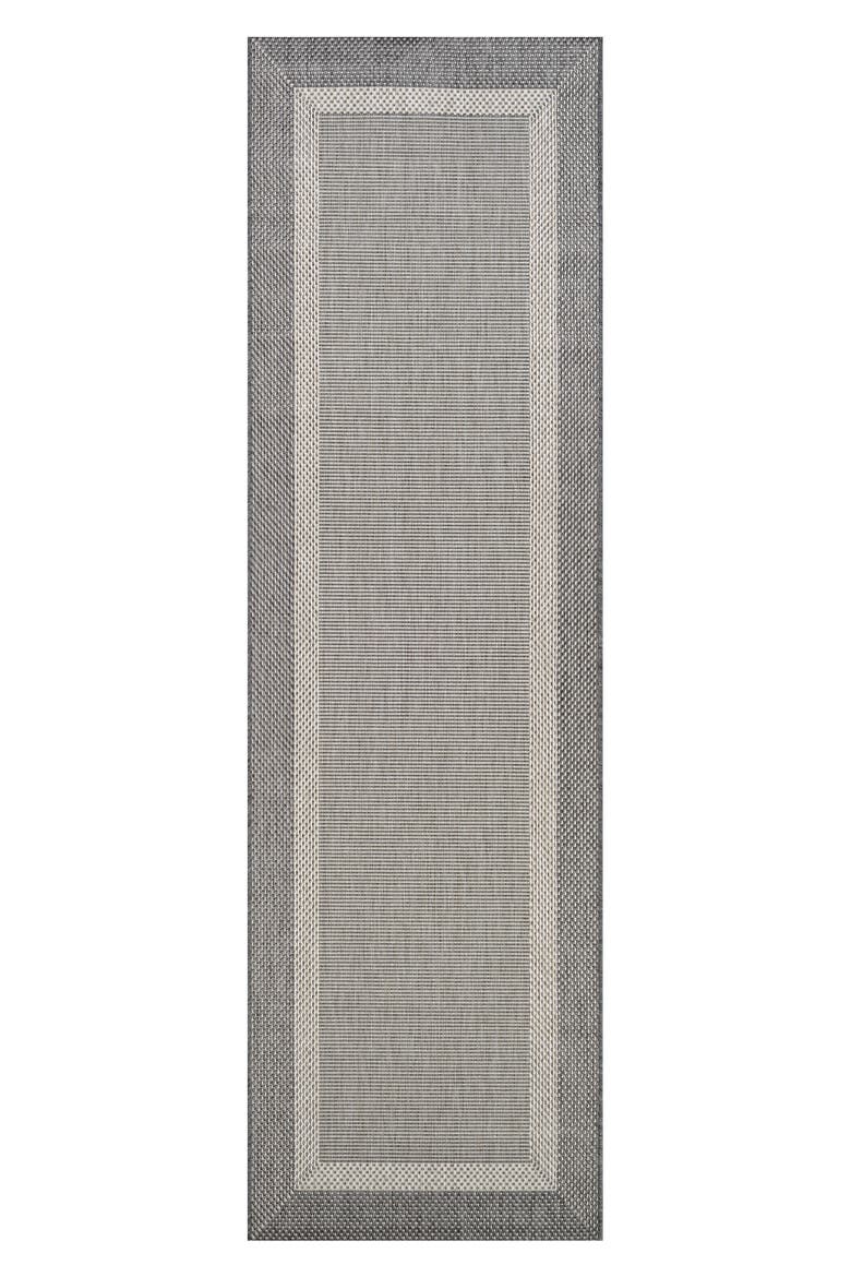Stria Texture Indoor/Outdoor Rug, Alternate, color, CHAMPAGNE/ GREY