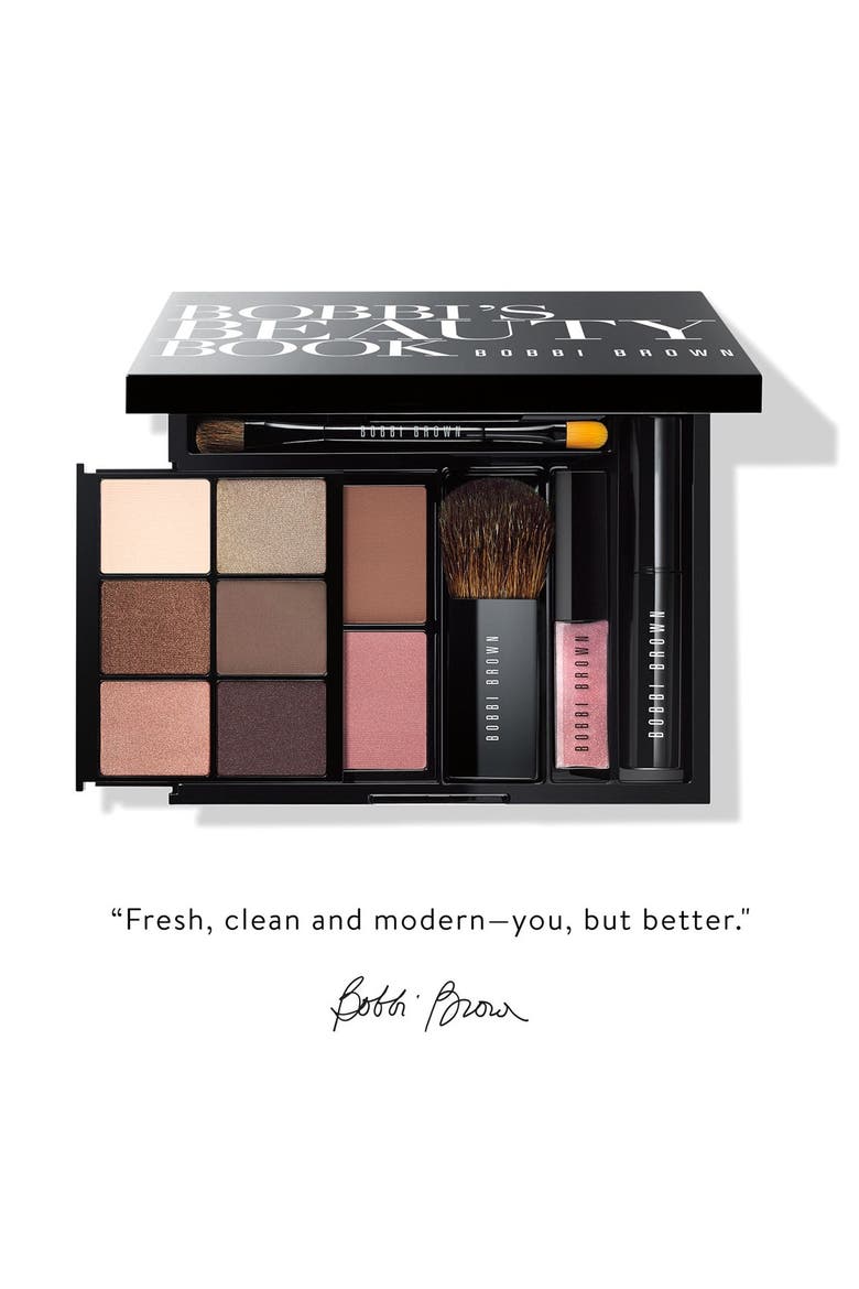'Bobbi's Beauty Book' Eye, Cheek & Lip Palette (Nordstrom Exclusive), Alternate, color, NO COLOR