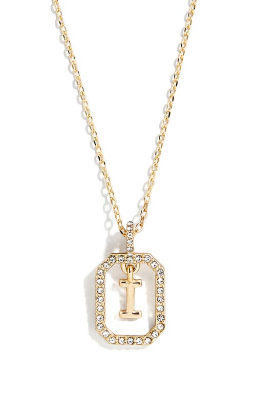 Shop Baublebar Alicia Intial Pendant Necklace