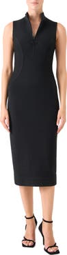 Akris punto Sleeveless Ottoman Knit Sheath Dress