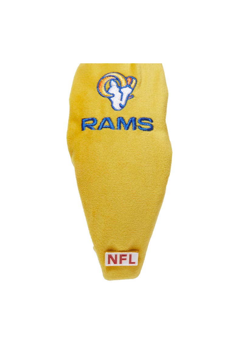 Lele Sadoughi La Rams Embroidered Knotted Headband, Alternate, color, Sol 700