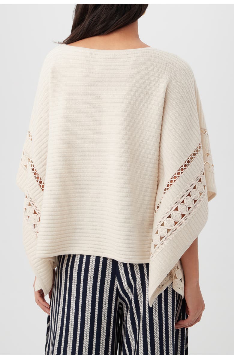 Trina Turk Chic Wrap 2 Sweater, Alternate, color, Fisherman's White