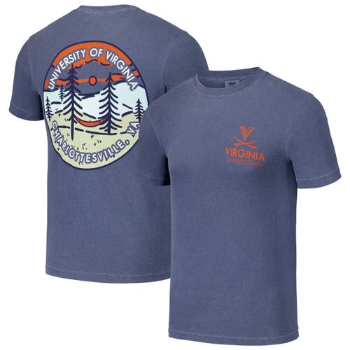 Image One Unisex Navy Virginia Cavaliers Scenic Comfort Colors T-shirt In Navy