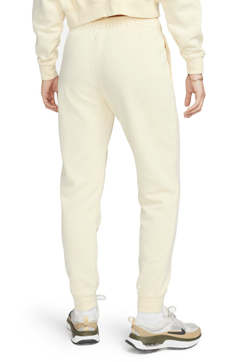 Nike Sportswear Club Fleece Joggers, Alternate, color, Coconut Milk/ Black