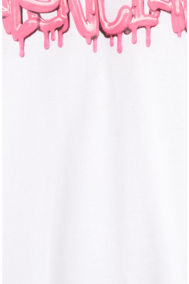 Kids' Slime Logo Cotton Graphic Tee, Alternate, color, WHITE/BUBBLE GUM