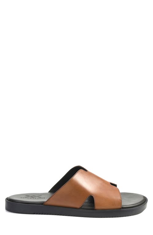 Anthony Veer Men's Marrakesh Leather Slides In Tan